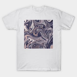 Marbling Texture Design T-Shirt